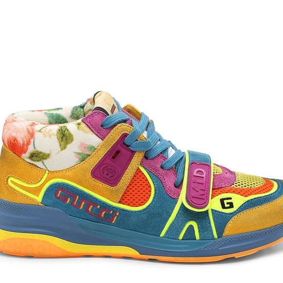 Gucci Ultrapace Mid-Top Sneakers - Picture 6 of 16